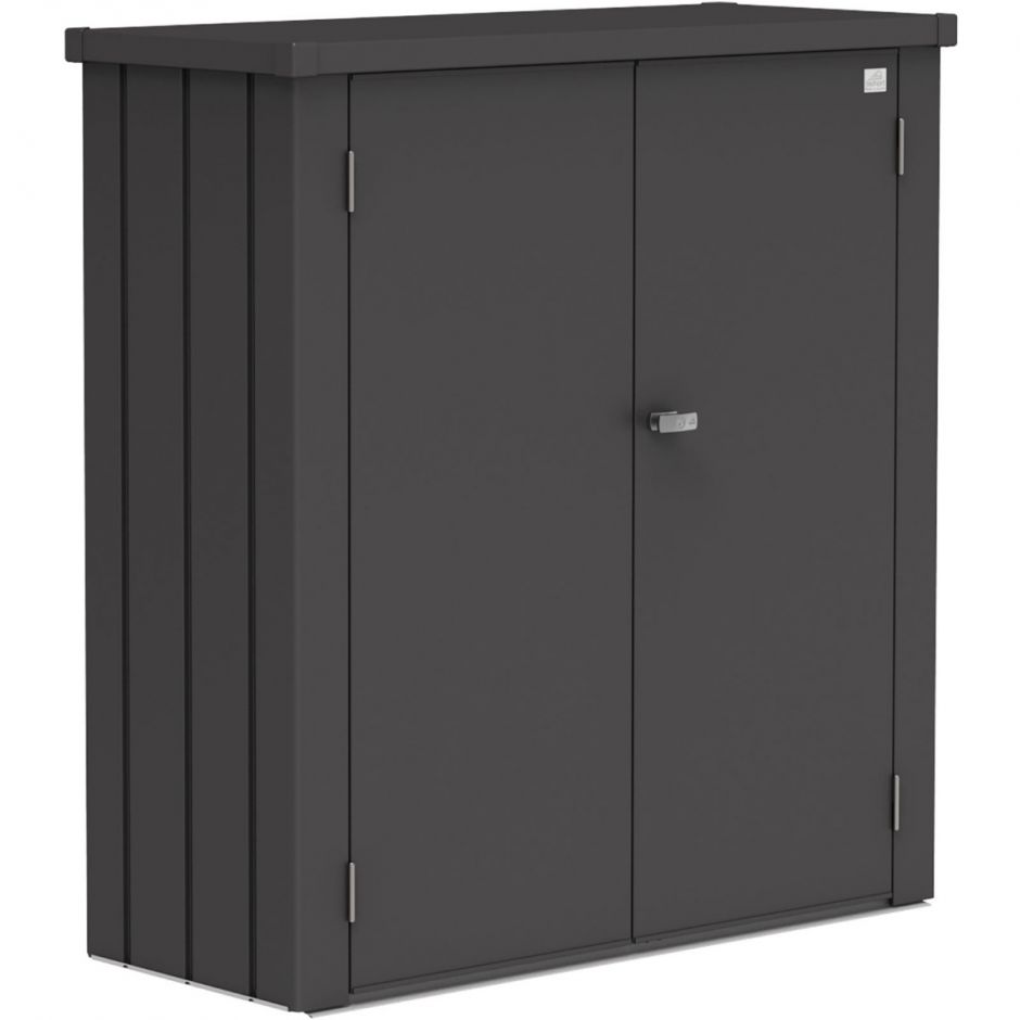 Biohort Terrassenschrank Romeo dunkelgrau-metallic 2