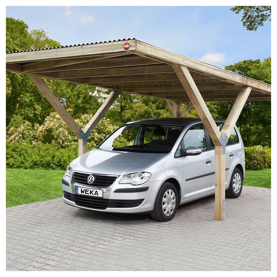 weka Einzelcaport Y-Carport 612 Unterstand 3
