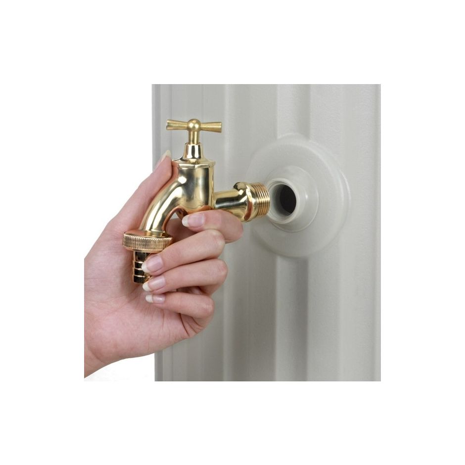 Garantia Säulentank Regentonne sandbeige Regenfass, 3