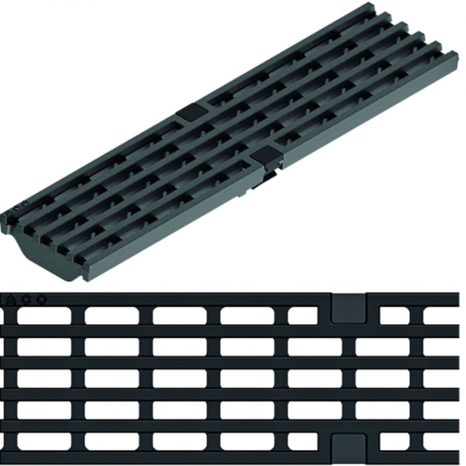 ACO Drainlock Designrost Freestyle Ray 2