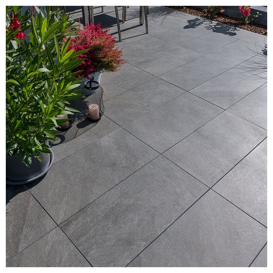 KANN Terrassenplatte Arctia BETONPLUS anthrazit-meliert 4