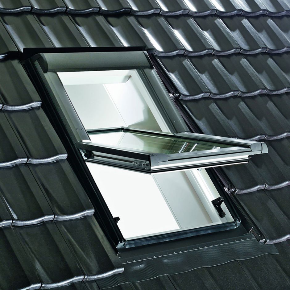 Wellker Komplett-Set Dachfenster Kunststoff R45 6