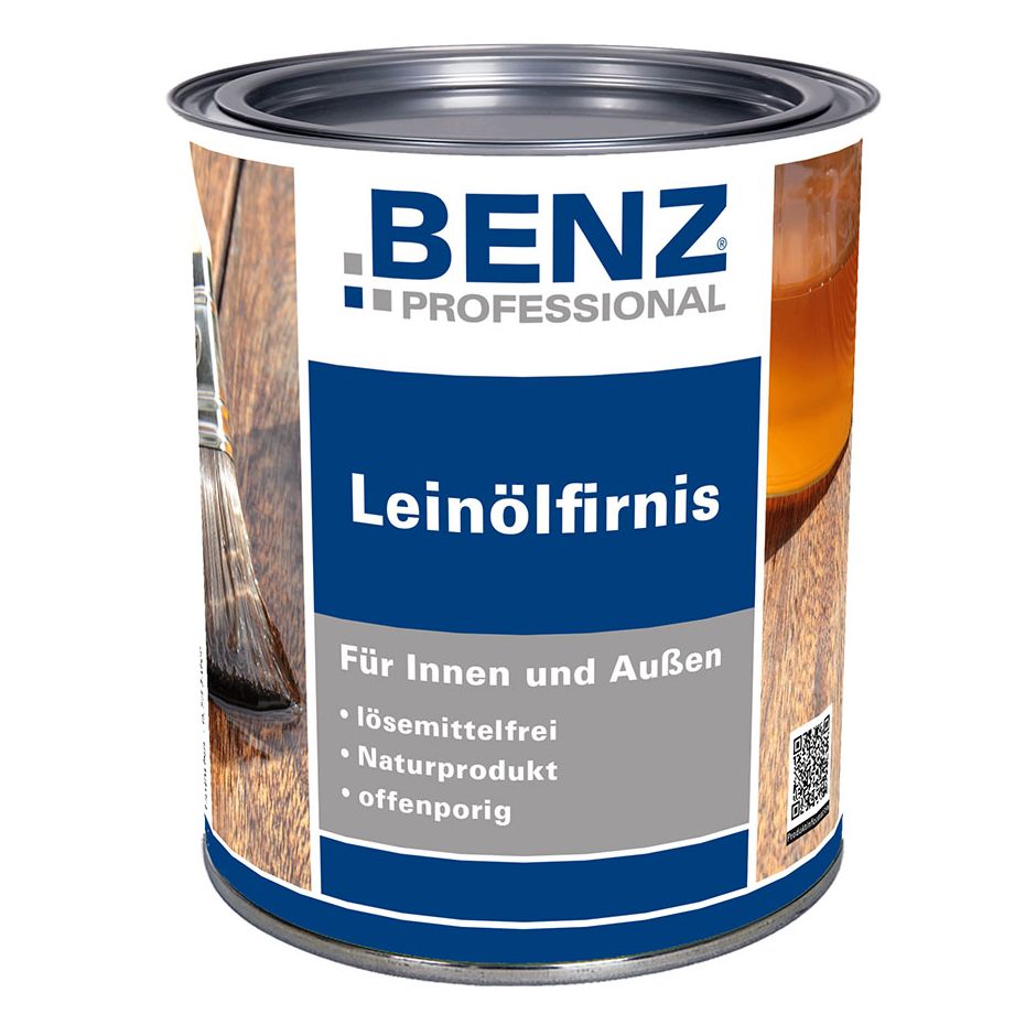 BENZ PROFESSIONAL Leinölfirnis farblos Holzschutzmittel 2