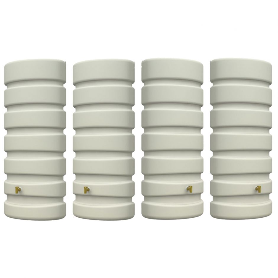 Classico Gartentank-Set 2600 L, sandbeige 2