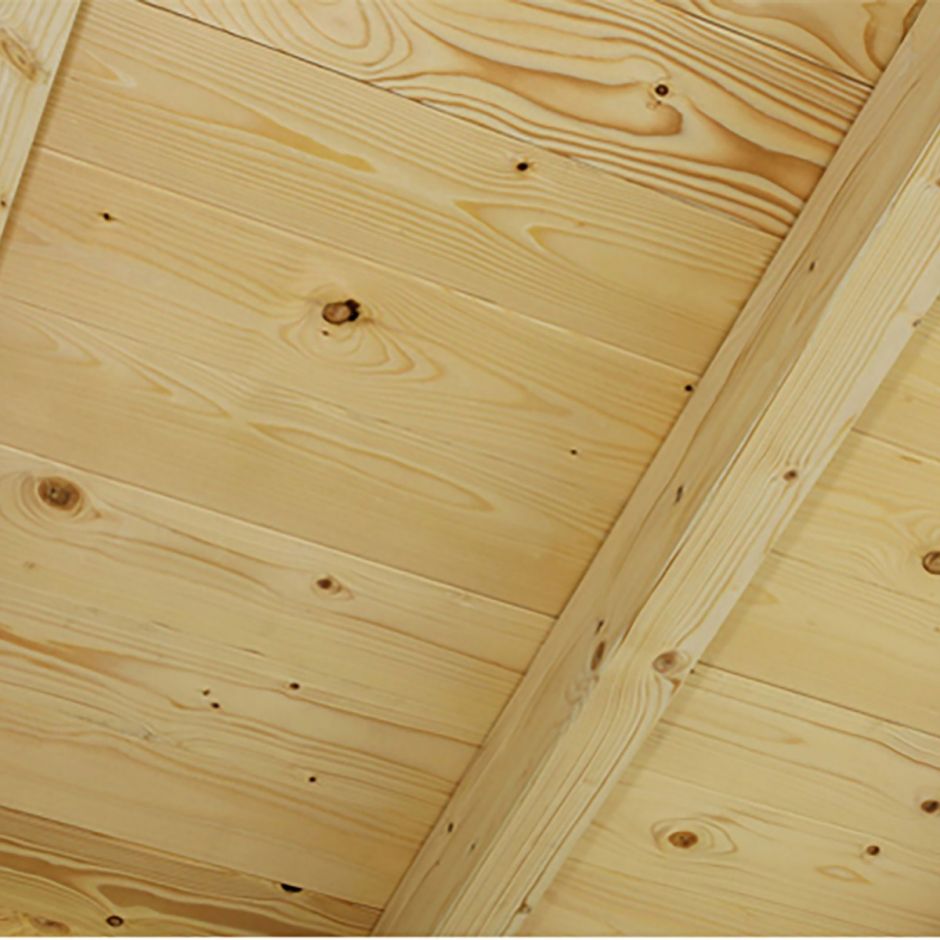 Skan Holz Einzelcarport Emsland Naturbelassen 4