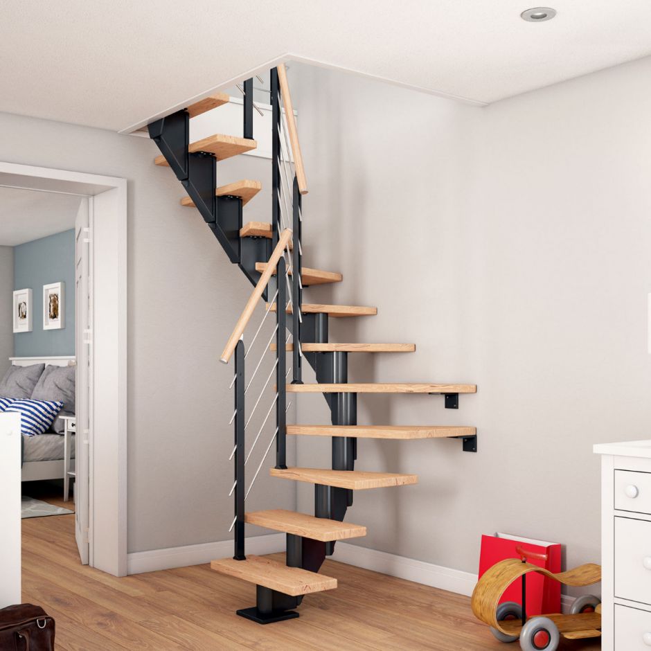 DOLLE Mittelholmtreppe Frankfurt, inkl. einseitigem 4