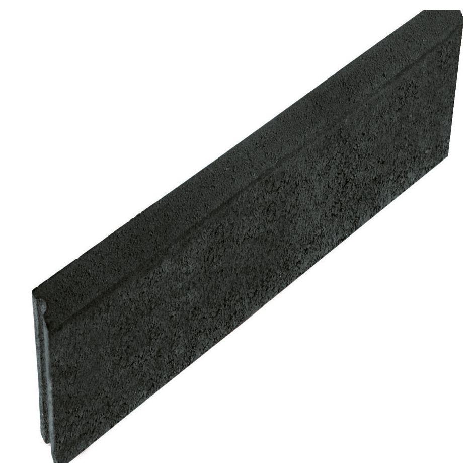 Wellker Rasenkante Beton Anthrazit 5cm Mähkante BENZ24