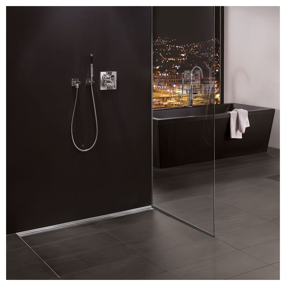 BLANKE Fliesenschiene Aufnahmeprofil AQUA-GLAS Edelstahl 5