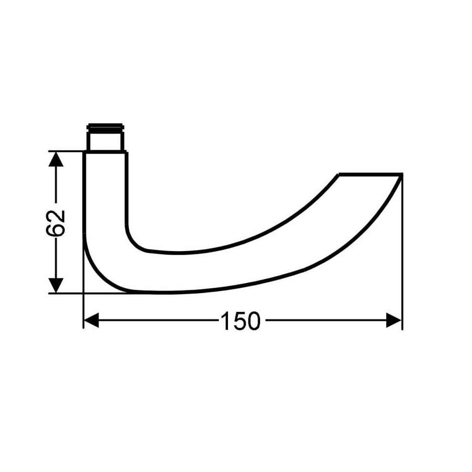 Karcher Türgriff-Garnitur Jersey ER19 Edelstahl 4
