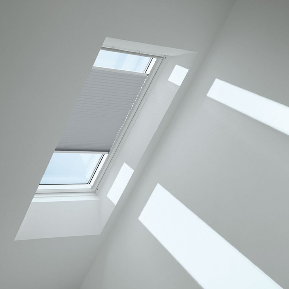 VELUX Plissee Grau 1282 2