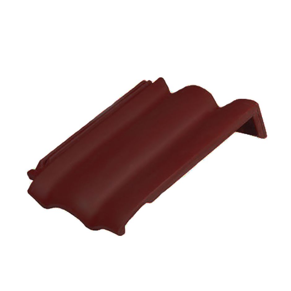 Erlus Forma Pultdachziegel burgund Dachziegel 2