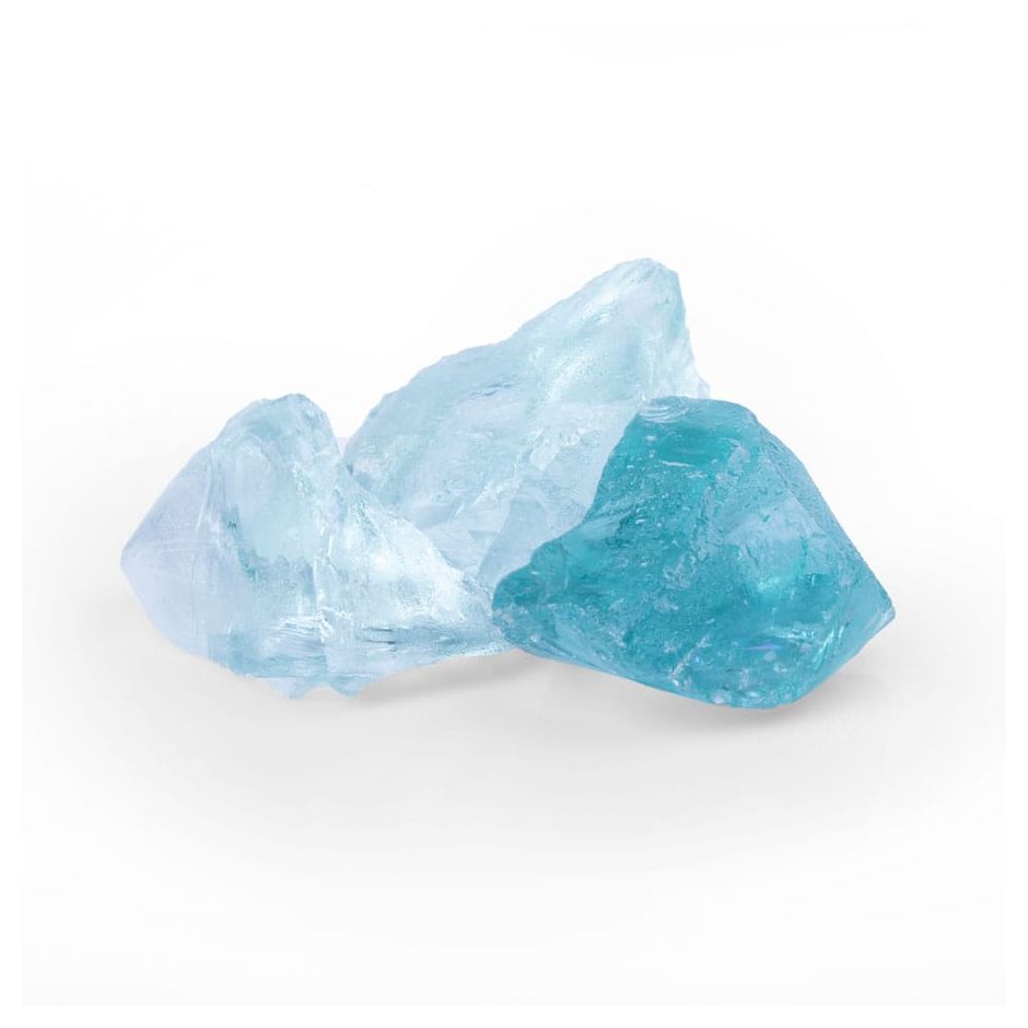 Bruchsteine Glas Turquoise 2