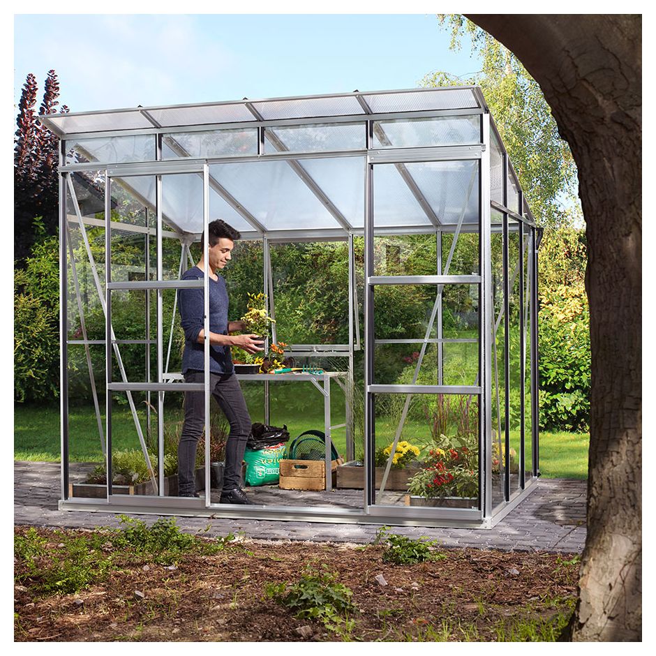 Vitavia Gewächshaus Freya Tomatenhaus Silber 3