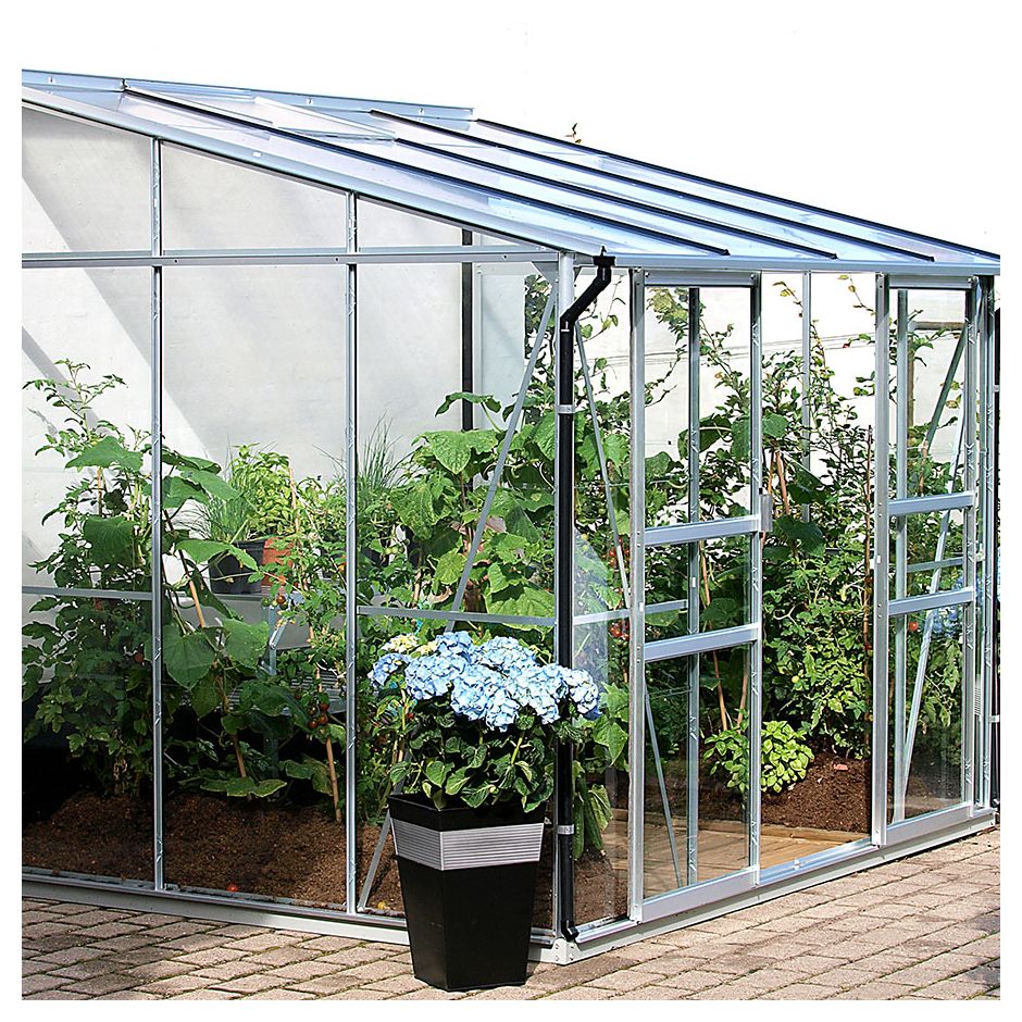 Vitavia Anlehngewächshaus Osiris Tomatenhaus Kombiverglasung 2