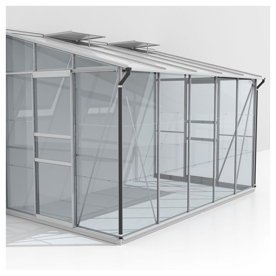 Vitavia Anlehngewächshaus Osiris Tomatenhaus Kombiverglasung 4