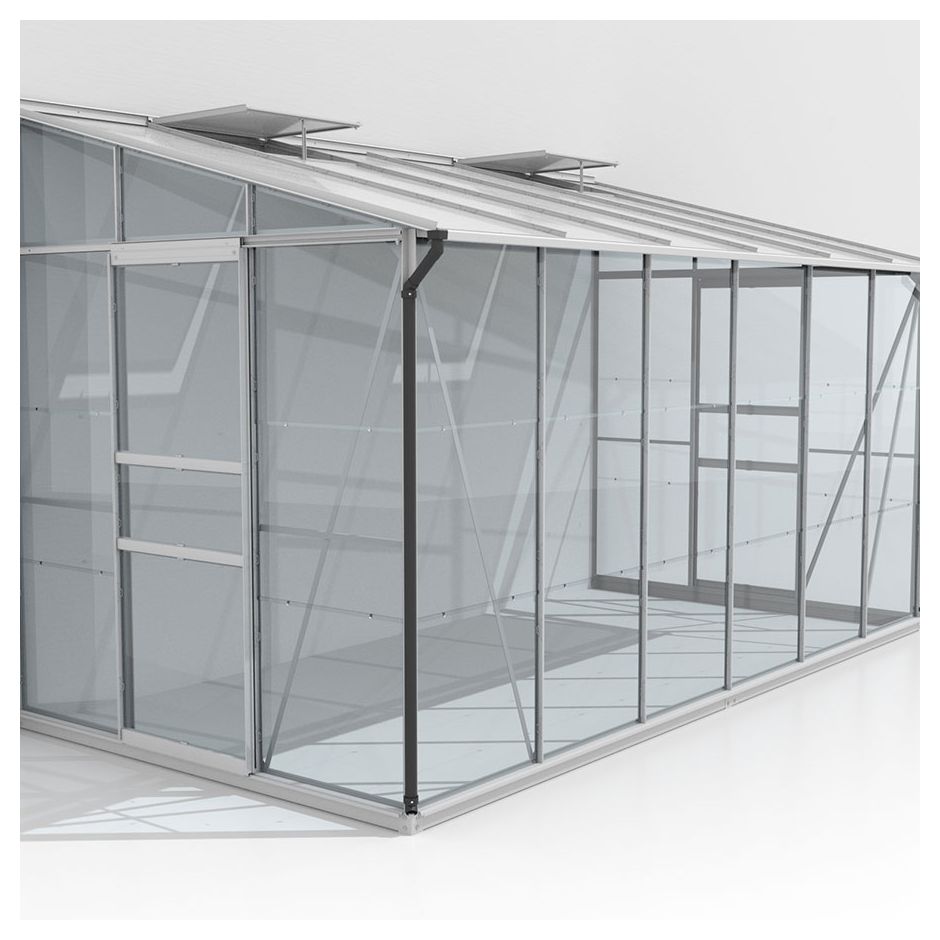Vitavia Anlehngewächshaus Osiris Tomatenhaus Kombiverglasung 5