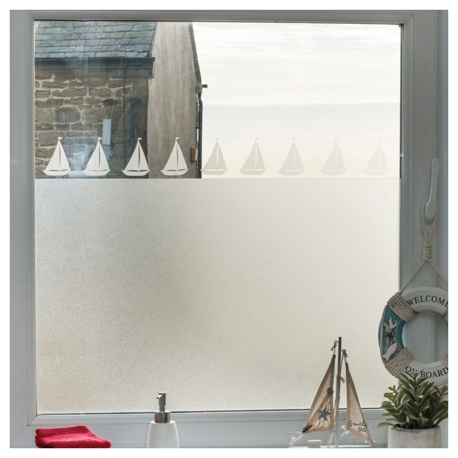 d-c-fix Fensterfolie/Milchglasfolie Milky für Fenster Sichtschutz Klebefolie