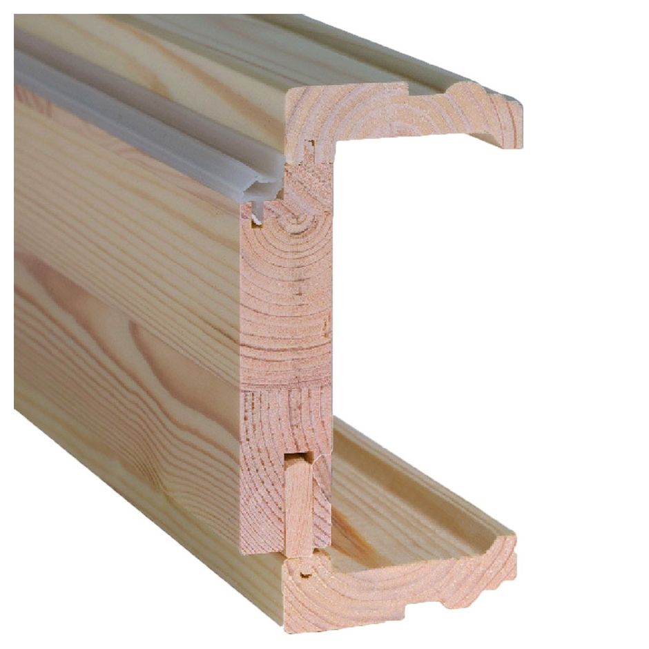 Kilsgaard Zimmertür mit Zarge Set 6