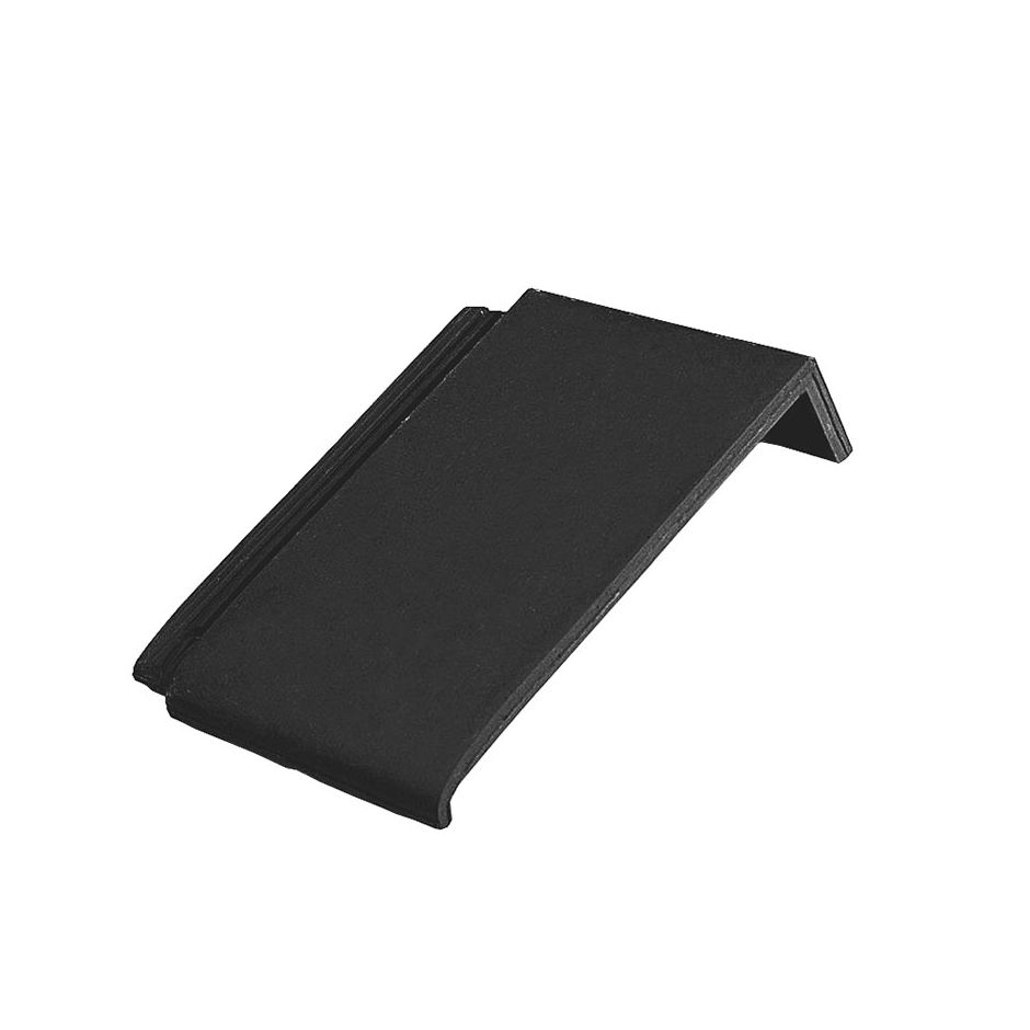 Erlus Linea Pultdachziegel sinterschwarz matt 2