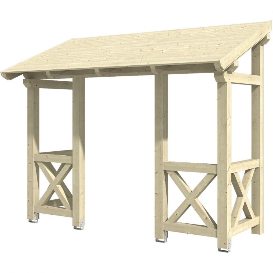 Skan Holz Vordach Paderborn Dach 2