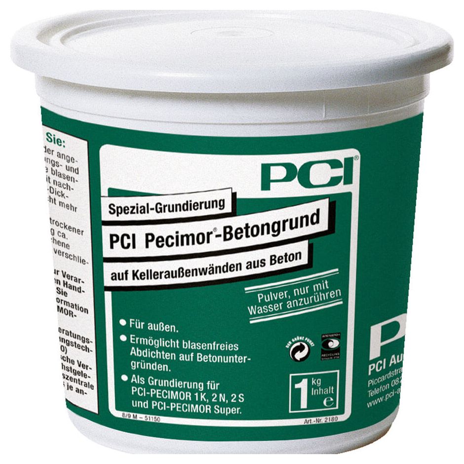 PCI Pecimor-Betongrund Spezial-Grundierung Weiß Kellerabdichtung 2