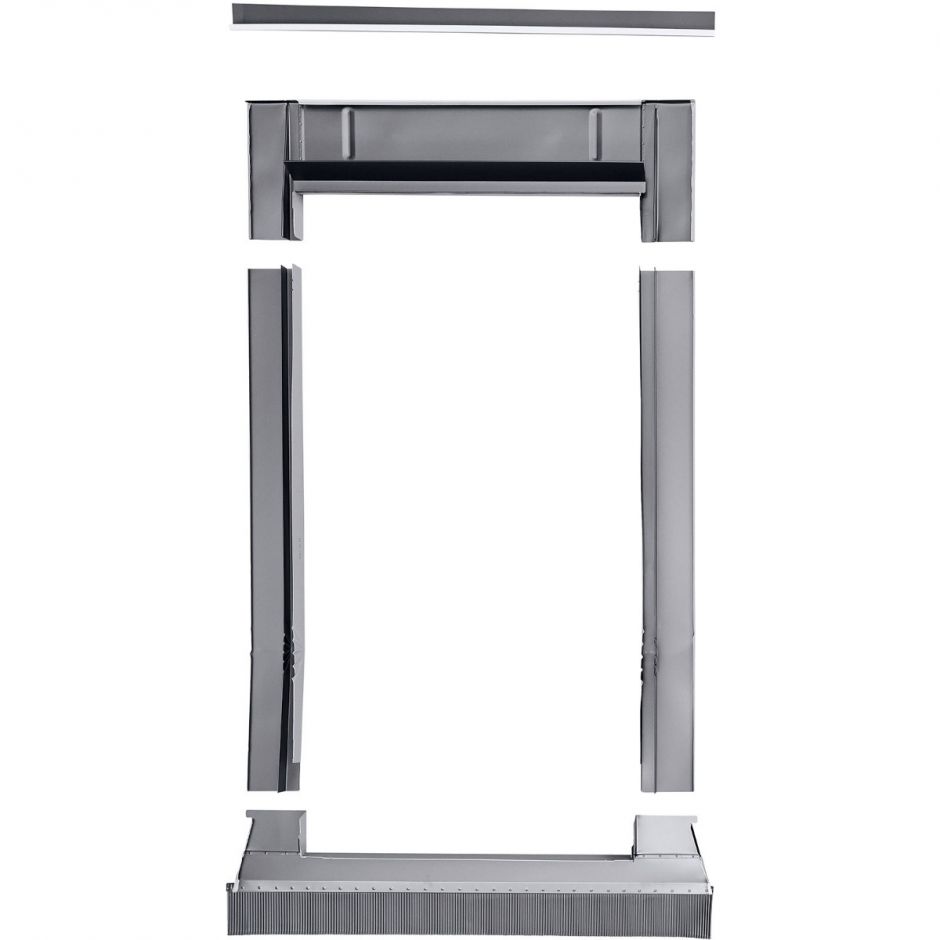 Wellker Komplett-Set Dachfenster Kunststoff R45 4