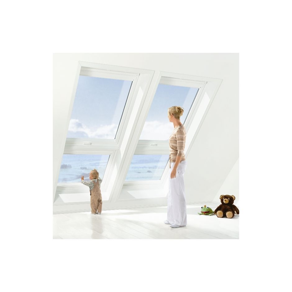 VELUX Dachfenster Lichtlösung QUARTETT Kunststoff 3
