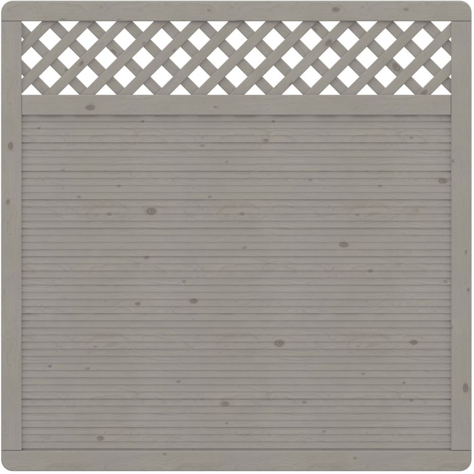 TraumGarten Sichtschutzzaun ARZAGO Holz Gitter 2
