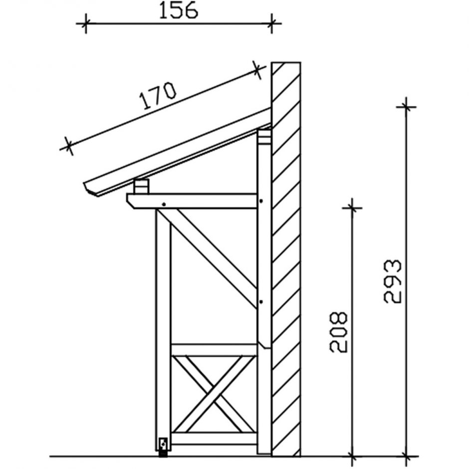 Skan Holz Vordach Paderborn Dach 4
