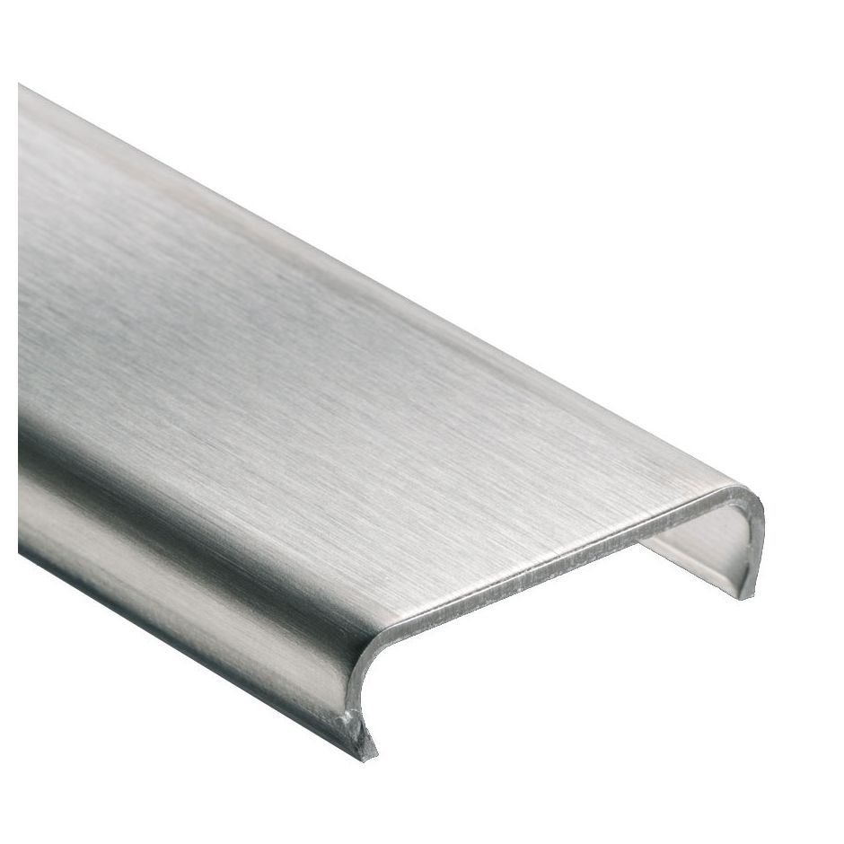 Schlüter-DESIGNLINE EB Dekoprofil Edelstahl gebürstet, 2