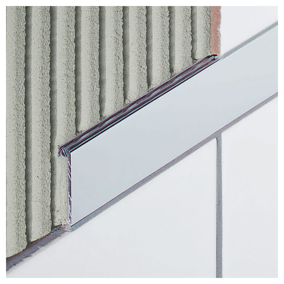 Schlüter-DESIGNLINE EB Dekoprofil Edelstahl gebürstet, 5