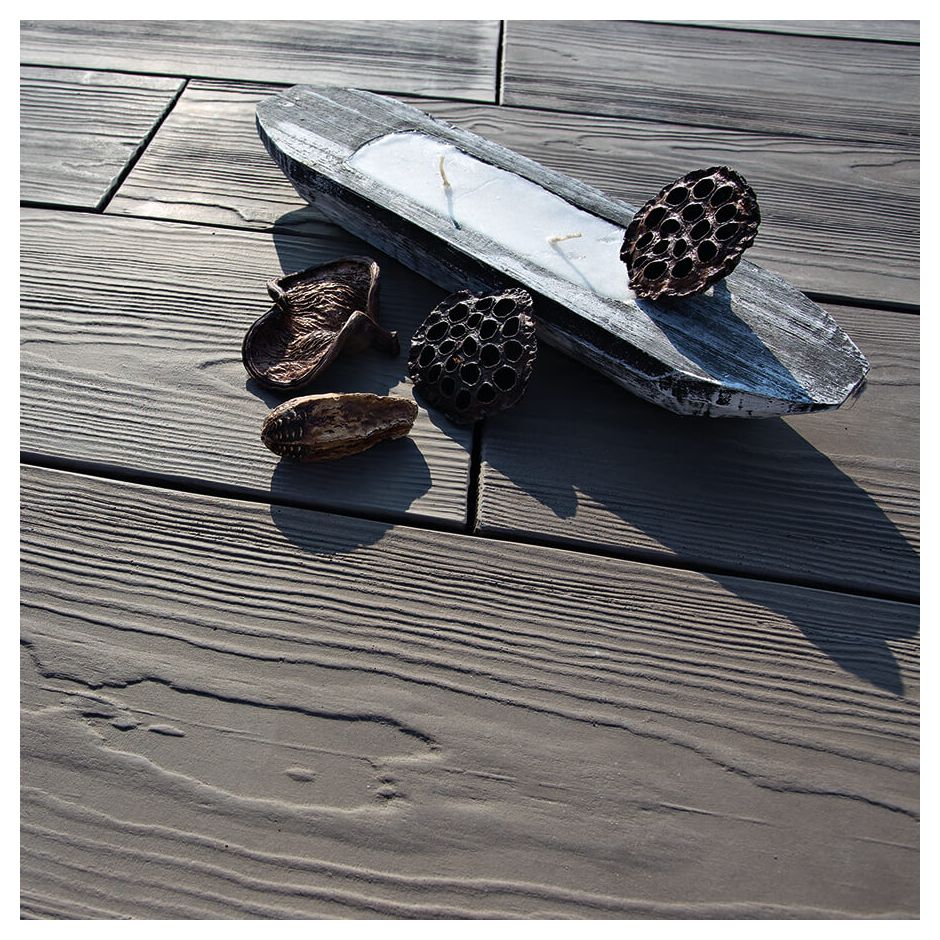 Lithonplus Terrassenplatte Timber umbra 5