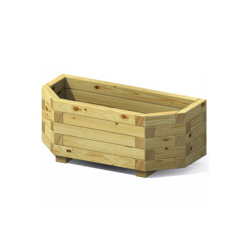 TraumGarten Wand-Pflanzkübel Nadelholz 2