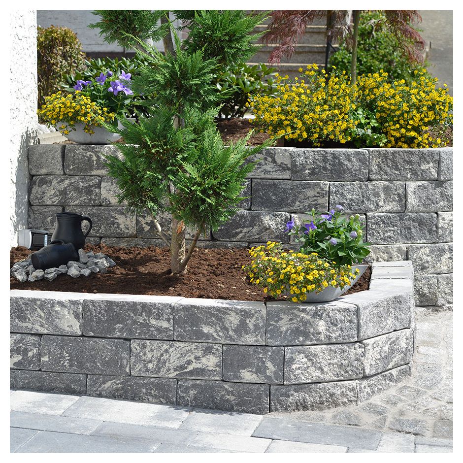 KANN Gartenmauer Vermont Kompakt Nero 7