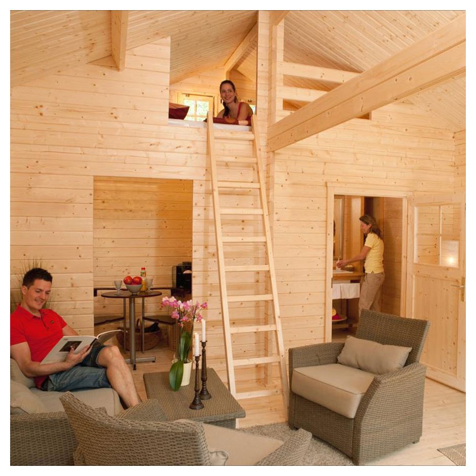 weka Gartenhaus Weekendhaus 155 auf 3