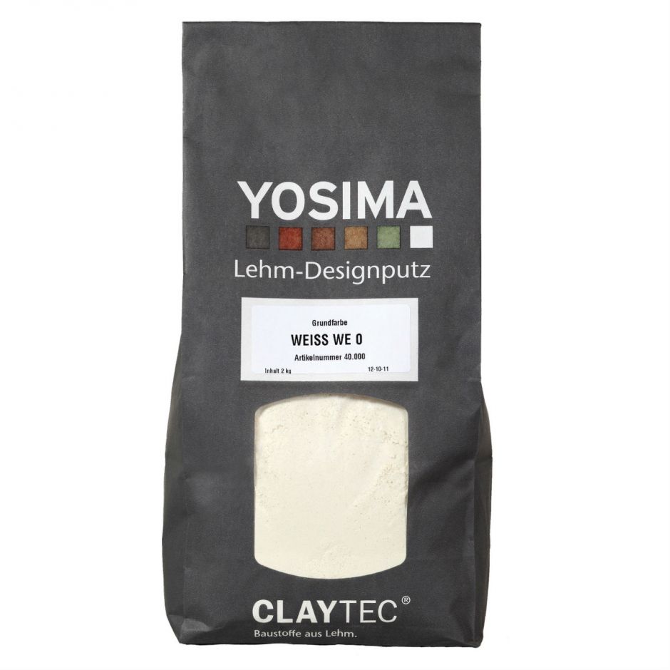 ClayTec Lehmputz YOSIMA Grün Grundfarbe 6