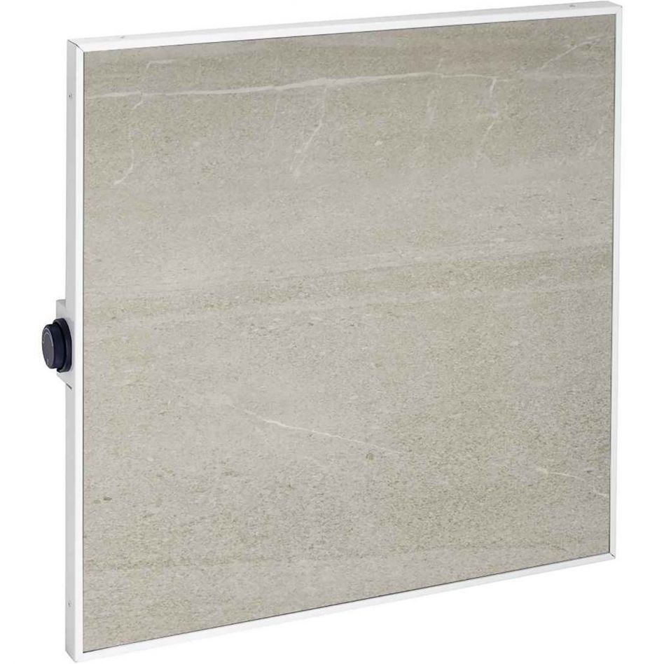 Jollytherm Infrarotheizung mit Keramikfeinsteinzeug betonoptik - Keramikheizkörper 400 W / 1200 W Image