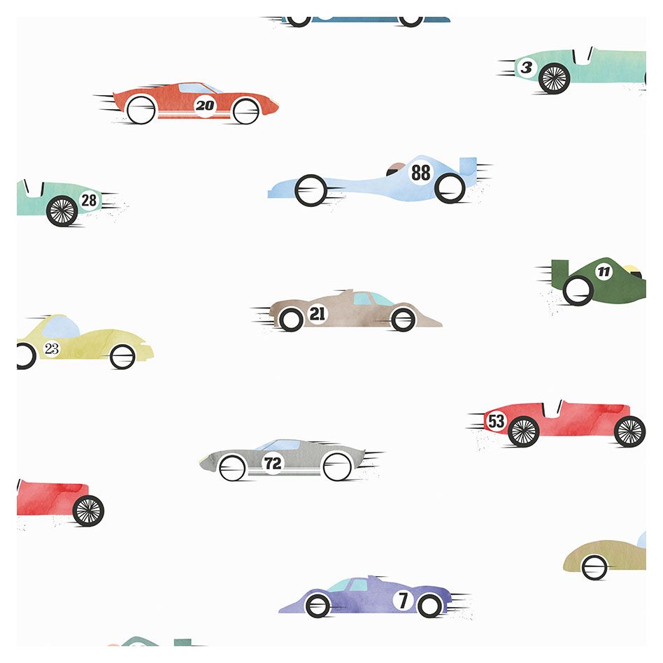 Disney & VELUX Goodnight Collection Verdunkelungsrollo DKL manuell Disney Rennautos 4654, CK06, Aluminiumschiene,GEL,Manuell,VELUX Image