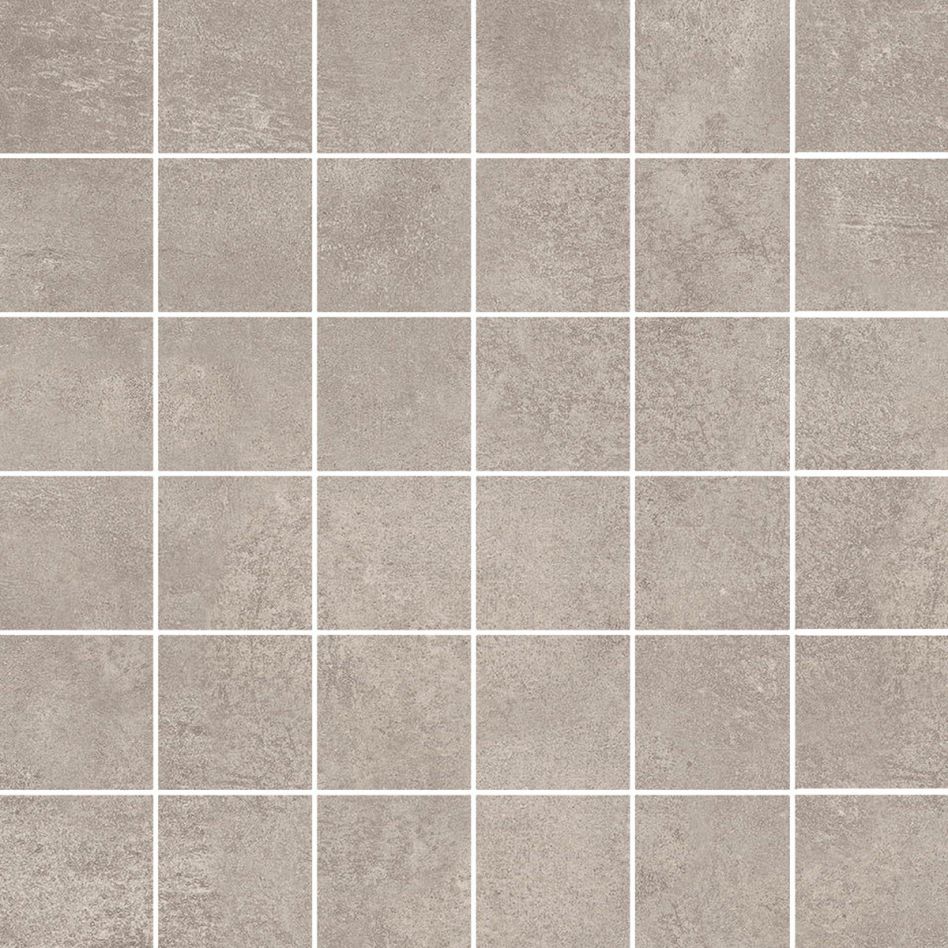 Wellker Mosaik David taupe matt rektifiziert 30x30 cm Mosaikfliesen Stärke 9 mm