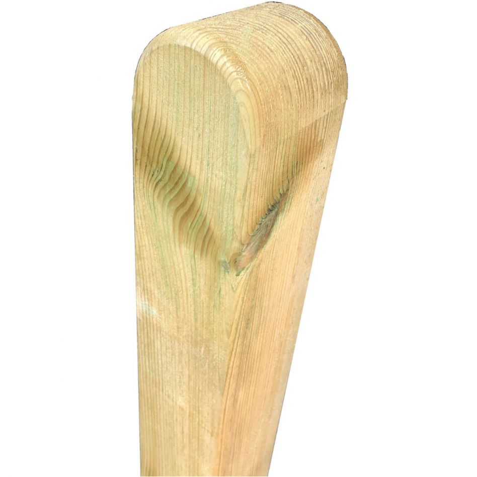 T&J Pfosten Kopf gerundet, 9x9x165 cm Image