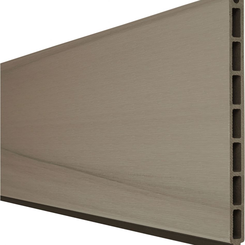 GroJa Solid Grande Steckzaun Sichtschutzzaun Bi-Color co-extrudiert Einzelprofil Sichtschutz Steckzaun Lamellenzaun günstig