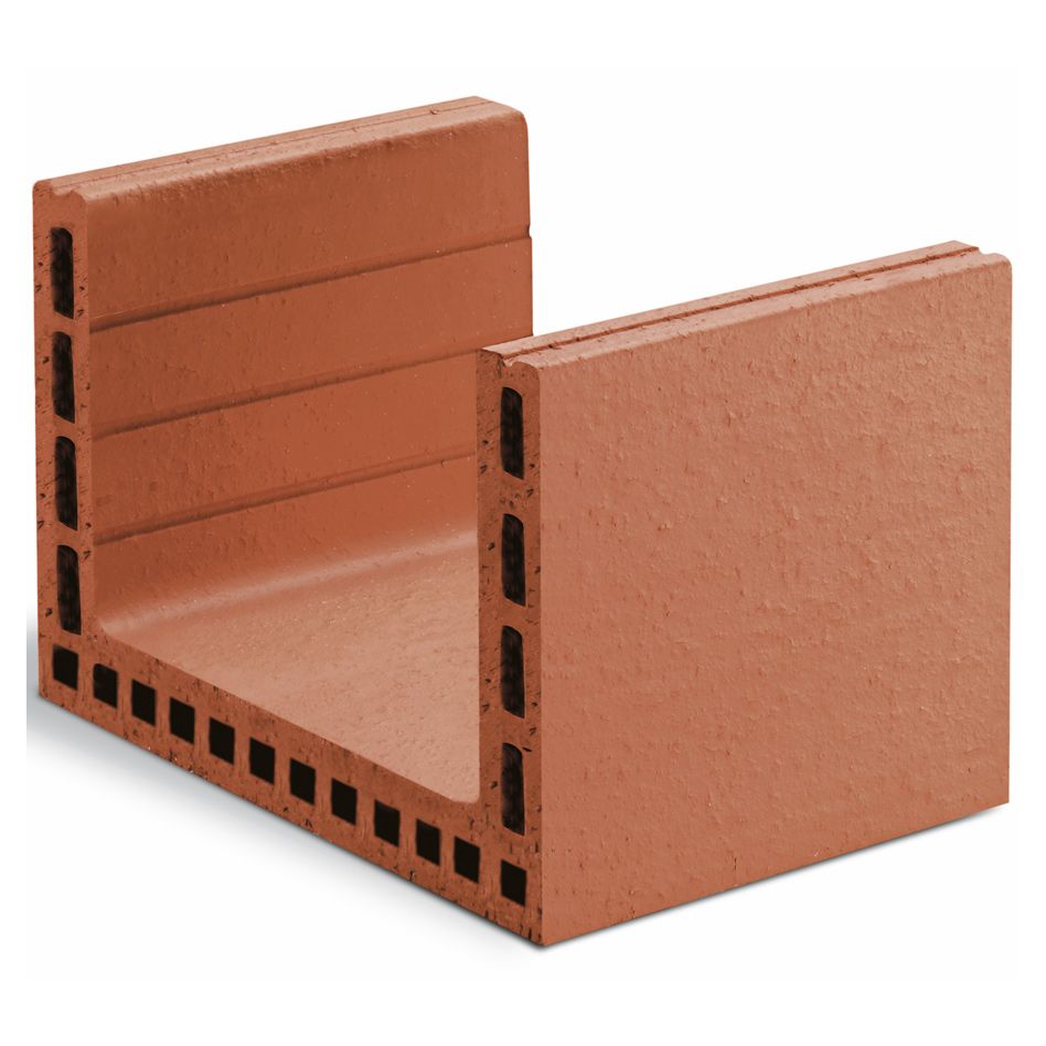 Wienerberger Poroton U-Schale Ziegelstein, 17,5 cm