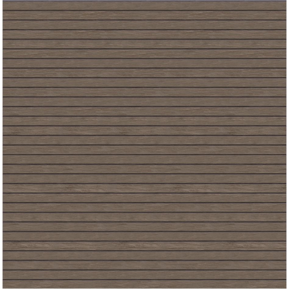 TraumGarten Rhombus-Sichtschutzzaun Rundum-Sorglos-Paket Rhombus Vintage Oak Sichtschutz Rhombuszaun, Aufdübeln, 5,53 m,Anthrazit Image