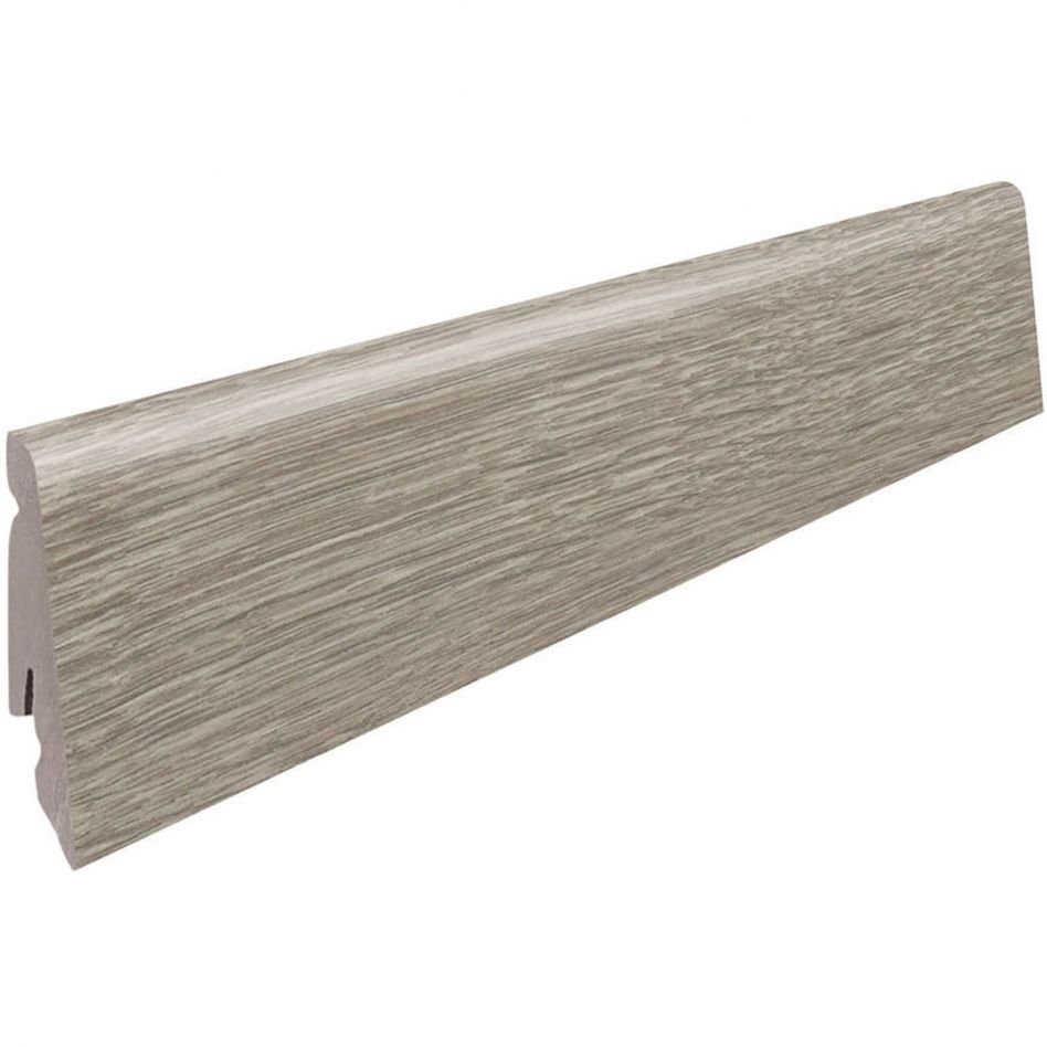 HARO Stecksockelleiste Eiche Flavia grau Fußleisten günstig