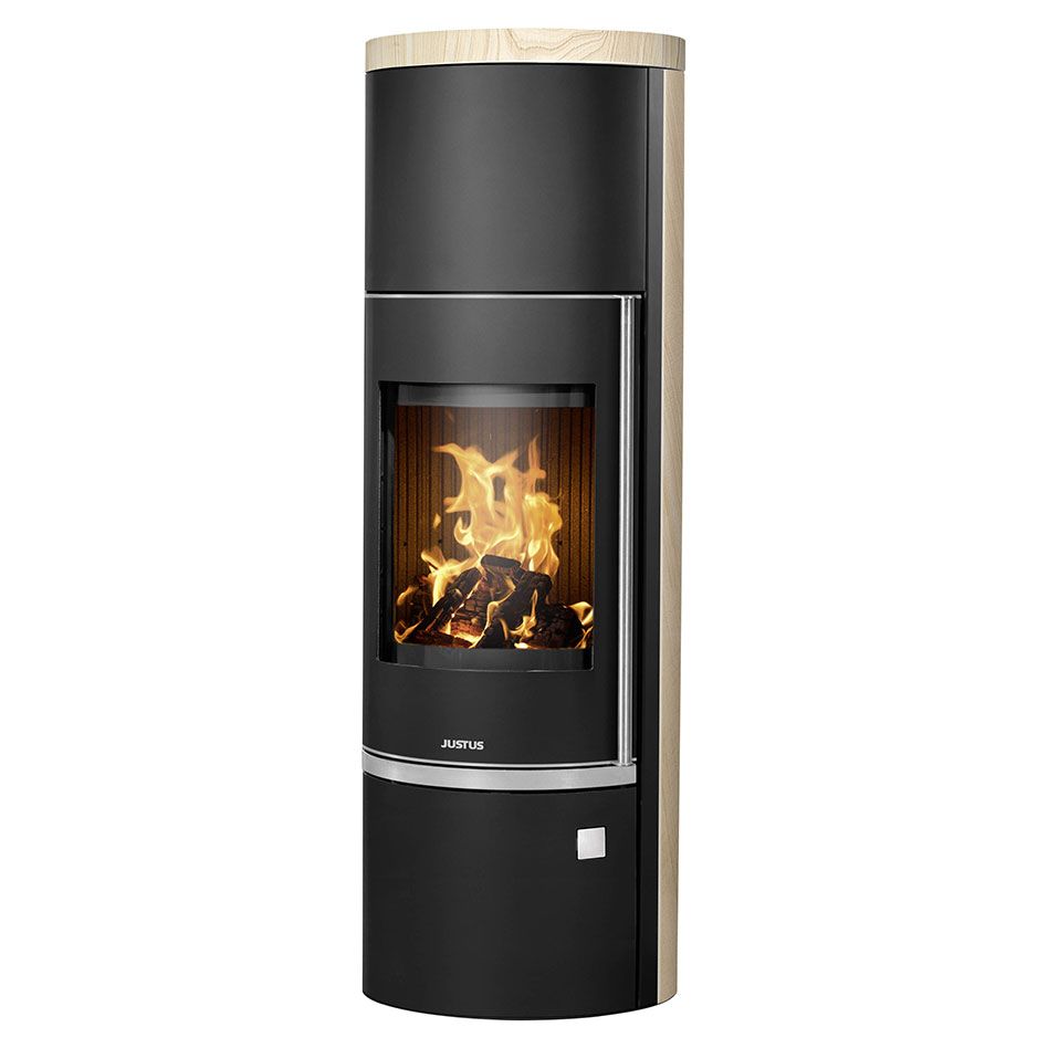 Justus Kaminofen Faro W+ 2.0 mit Speicherstein