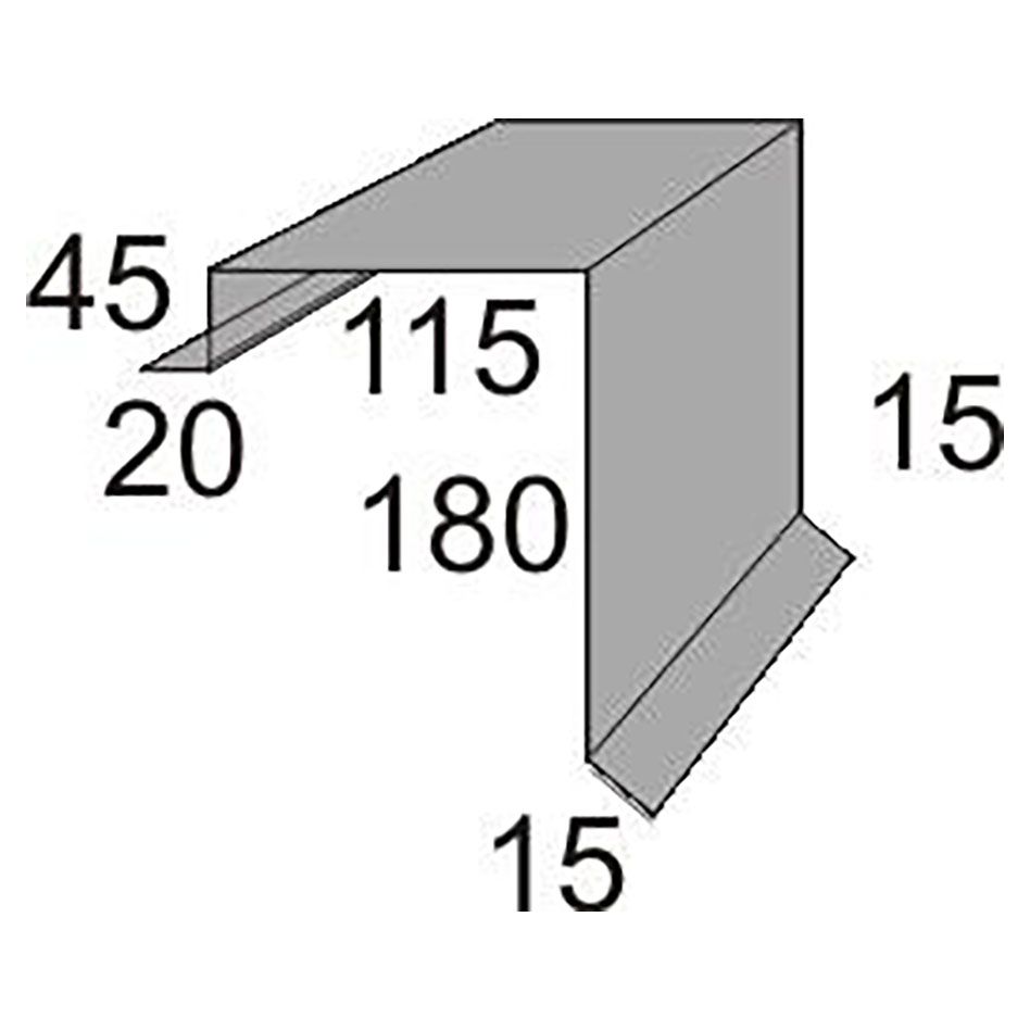 Luxmetall Ortgang Nr. 8 B Stahl Image