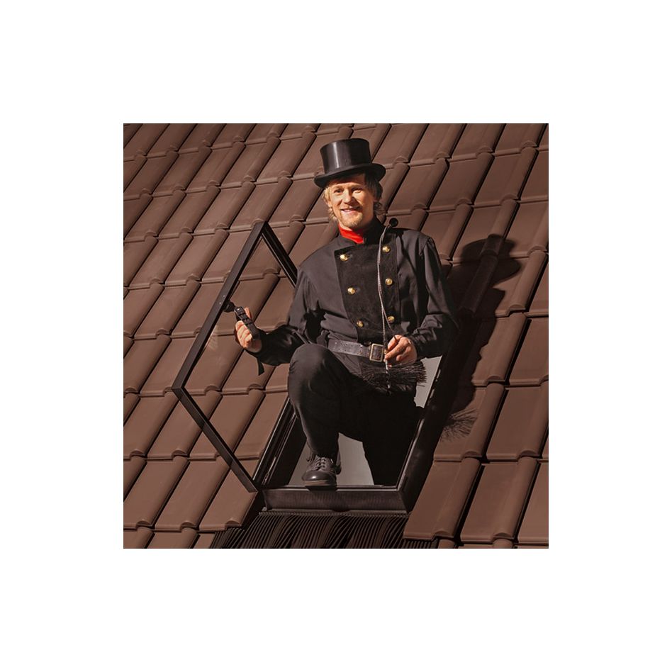 VELUX Dachausstieg GVT 103 für Kalträume wärmegedämmt Schwarz Dachfenster günstig