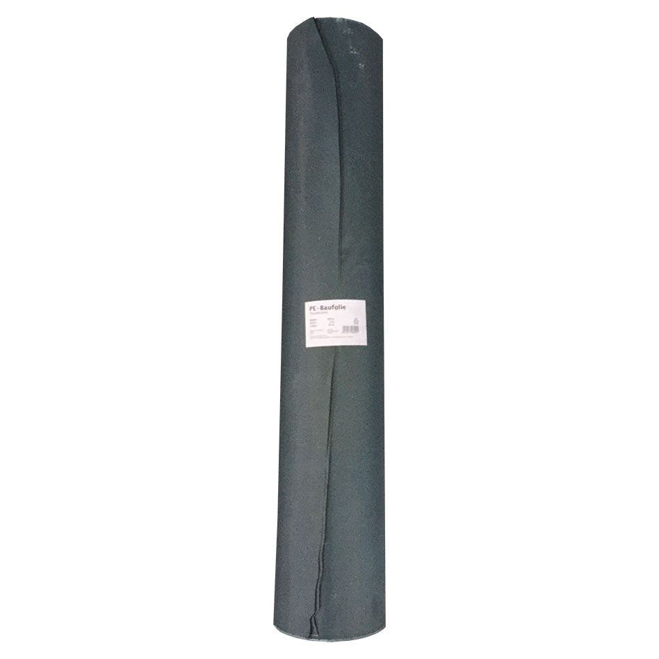 Wellker PE-Folie Baufolie Abdeckfolie farbstichig transluzent, 200 my, 50x2 m