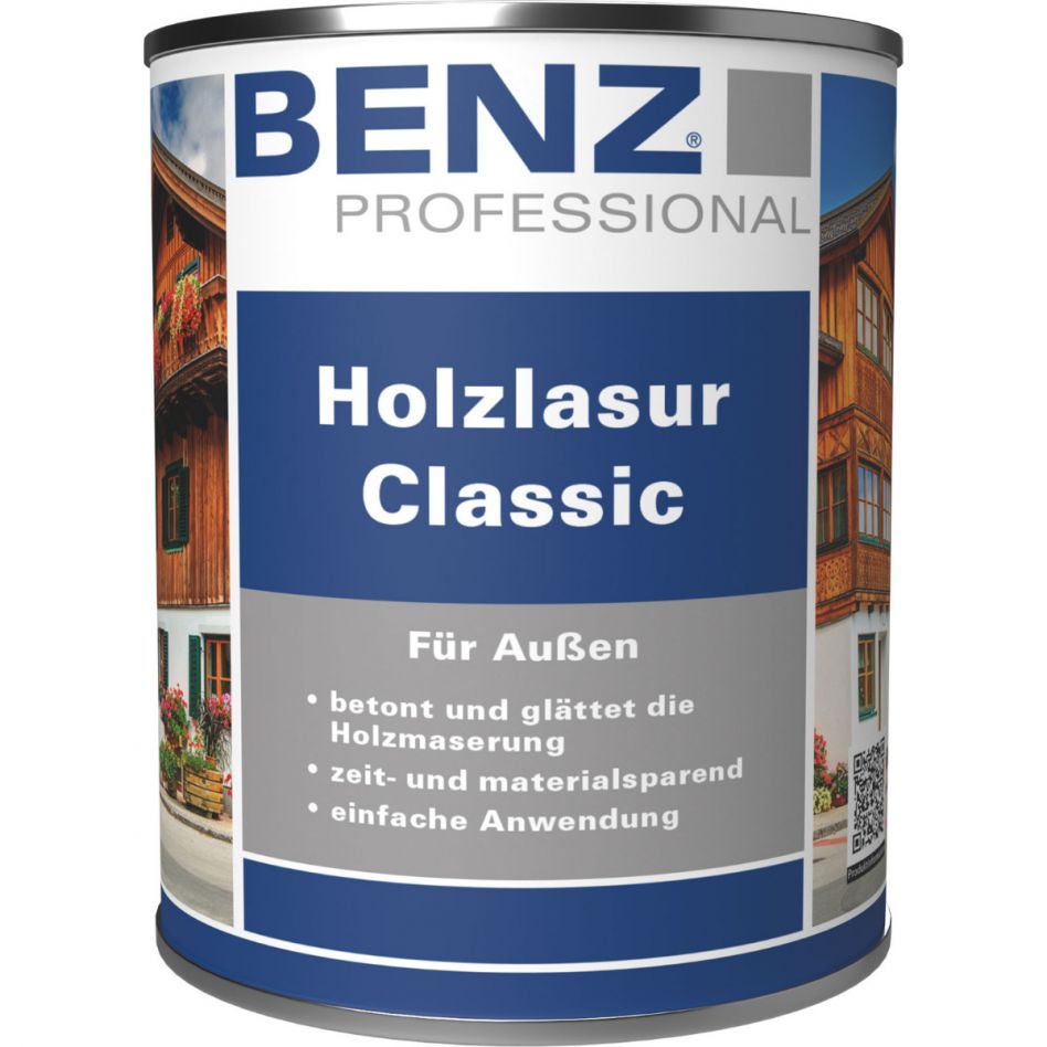 BENZ PROFESSIONAL Holzlasur Classic Holzschutzmittel