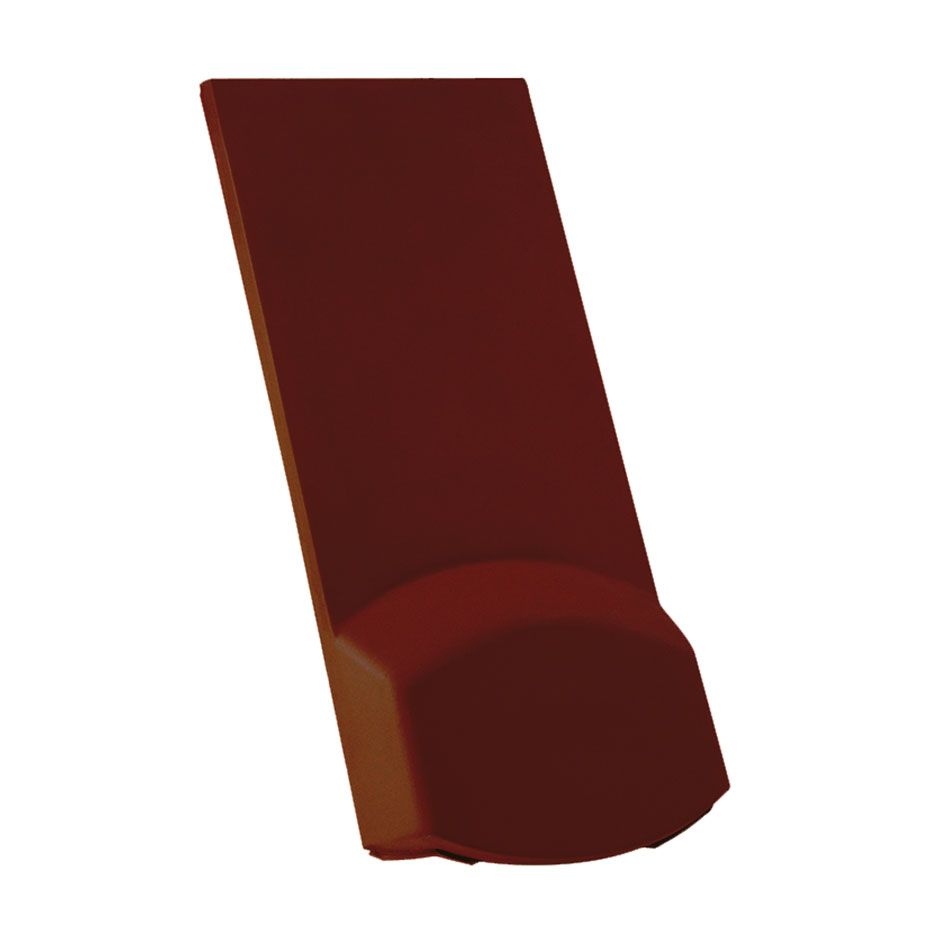 CREATON Lüfterziegel BIBERSCHWANZ weinrot Dachziegel, FINESSE glasiert